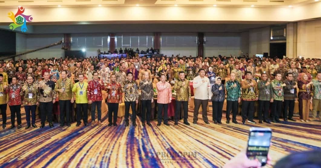 Bupati Konawe Hadiri Apresiasi Pemda Berprestasi Regional Sulawesi 2026