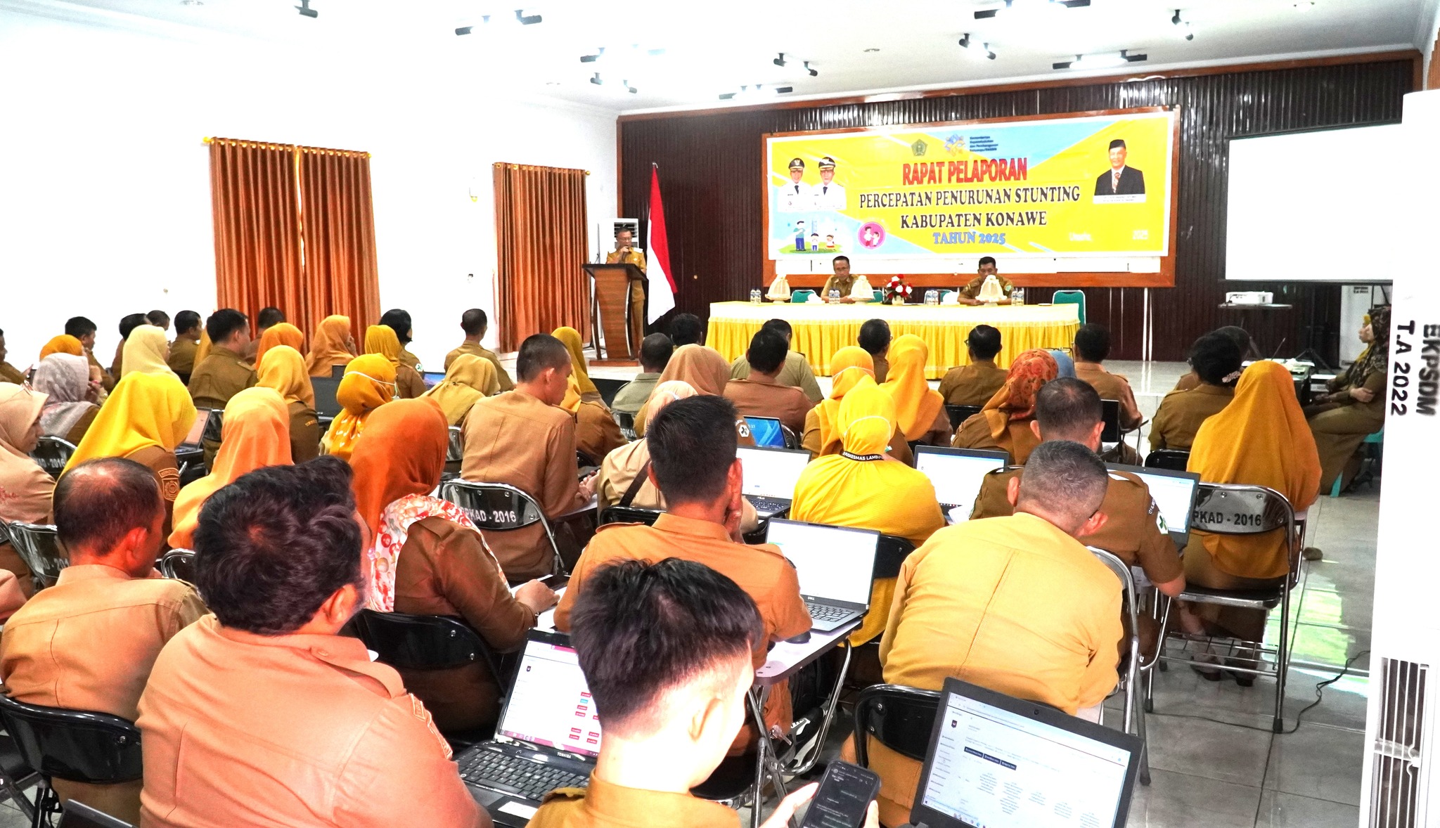 Wakil Bupati Buka Rapat Evaluasi Aksi Konvergensi Stunting Semester I
