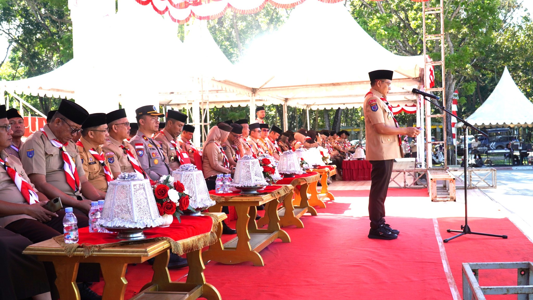 Bupati Konawe Pimpin Upacara Hari Pramuka ke-64