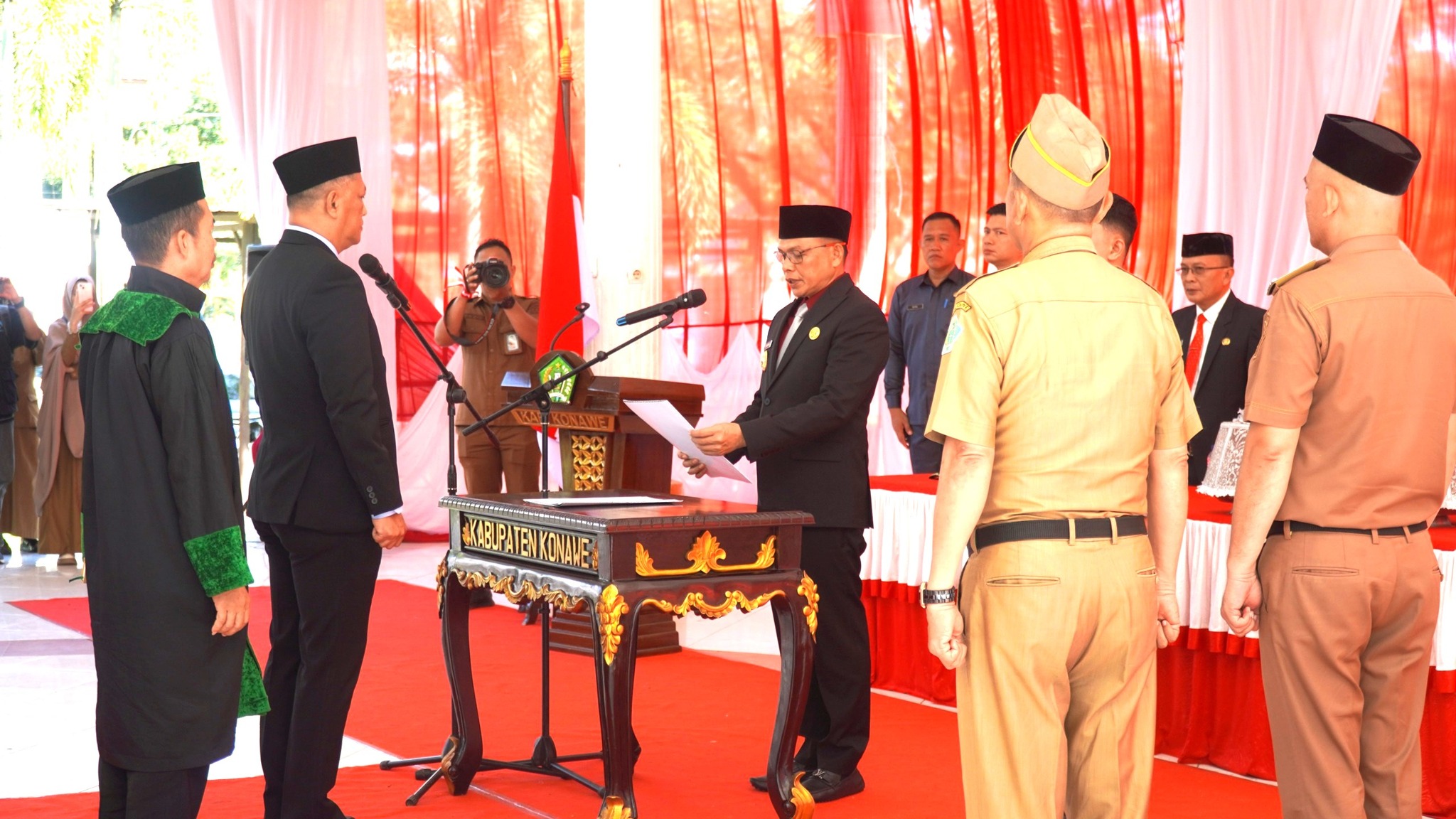 Bupati Konawe Kukuhkan Sekda Konawe