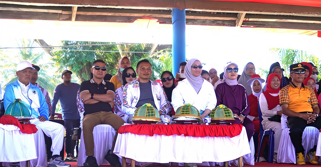 Bupati Konawe Buka Kegiatan Porseni HUT ke-80 RI di Kecamatan Lambuya