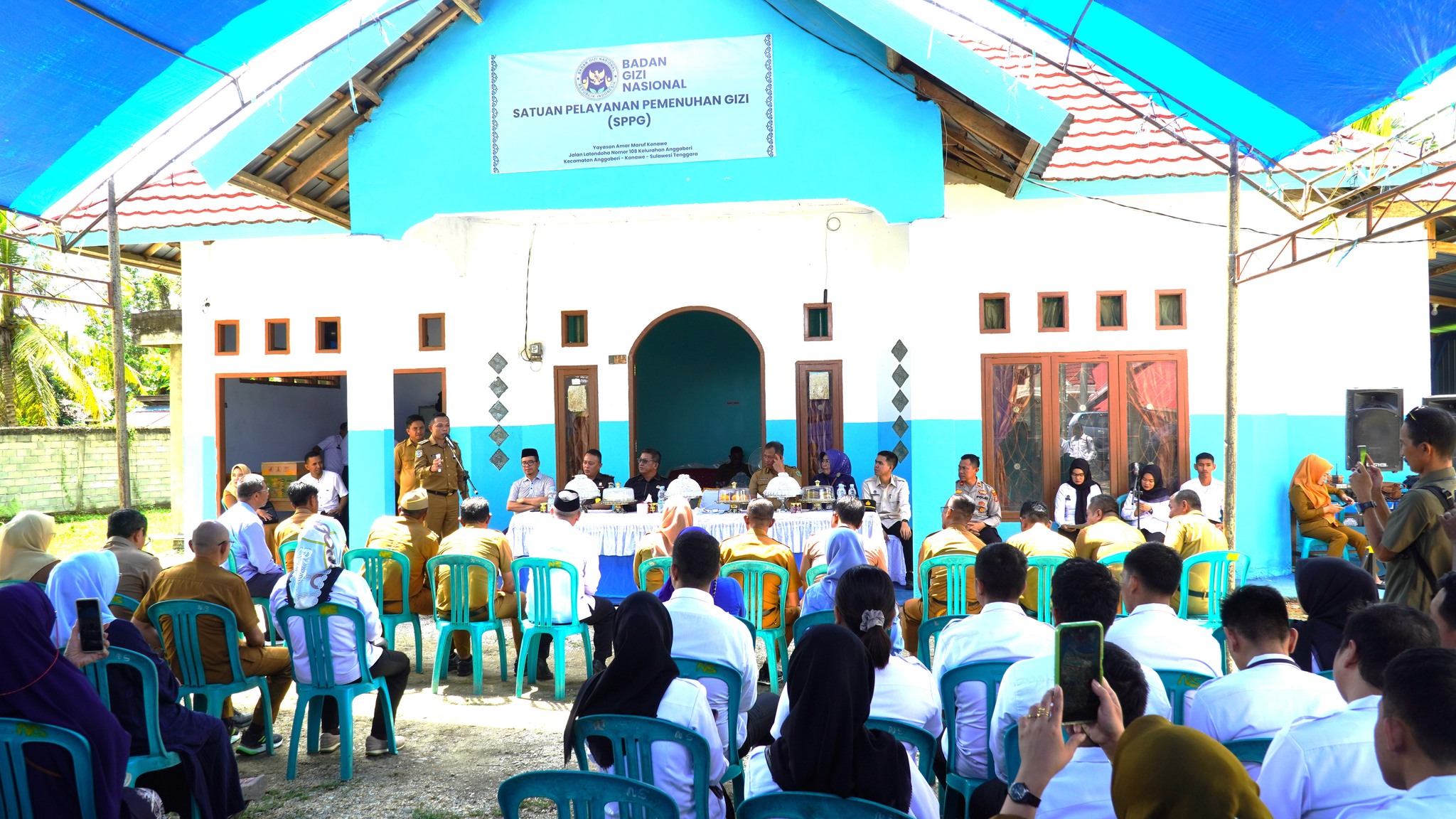Launching Program Makan Bergizi Gratis, Bupati Konawe Beri Dukungan Penuh