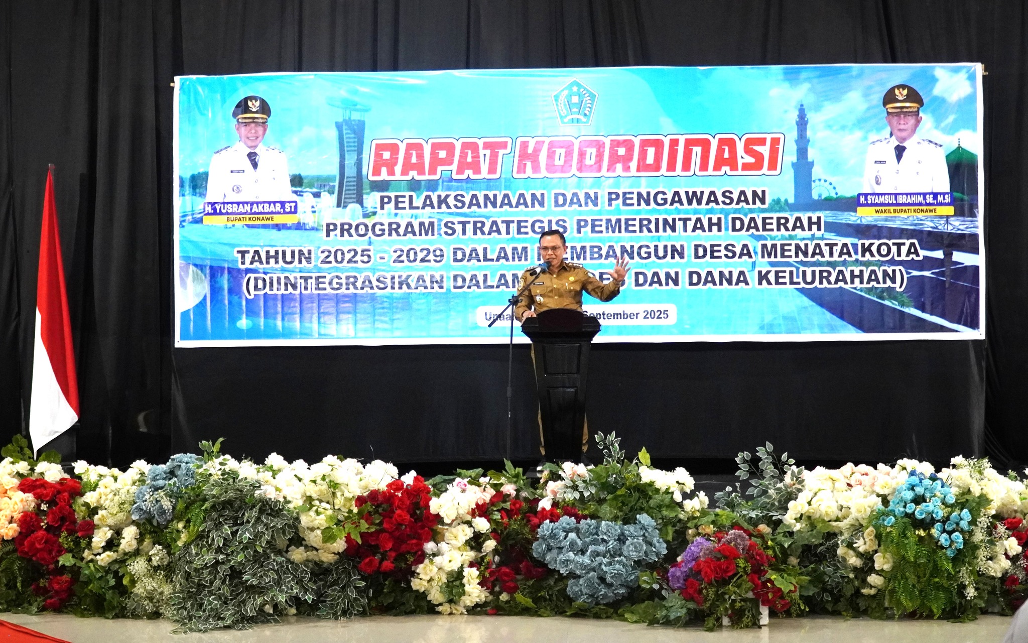 Bupati Konawe Buka Rapat Koordinasi Pelaksanaan dan Pengawasan Program Strategis Daerah 2025–2029