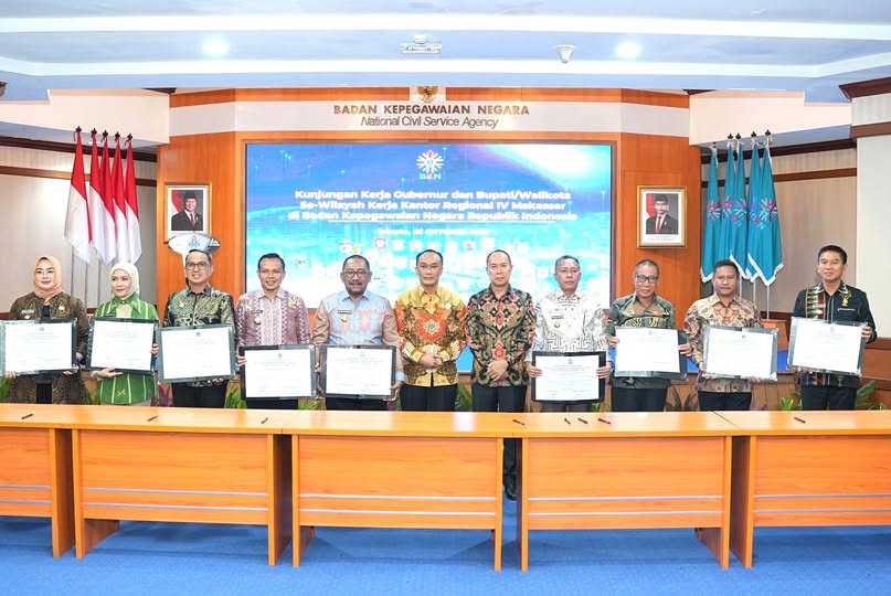 Bupati Konawe Ikuti Agenda Meritokrasi Instansi Daerah Bersama BKN Regional IV