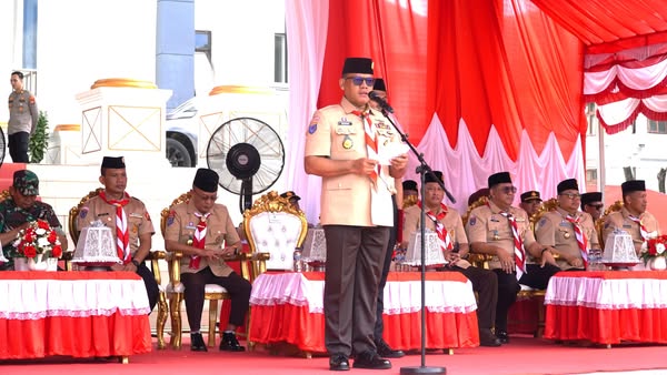 Wakil Bupati Konawe Hadiri Pembukaan Perjusami Akbar I Polda Sultra 2025