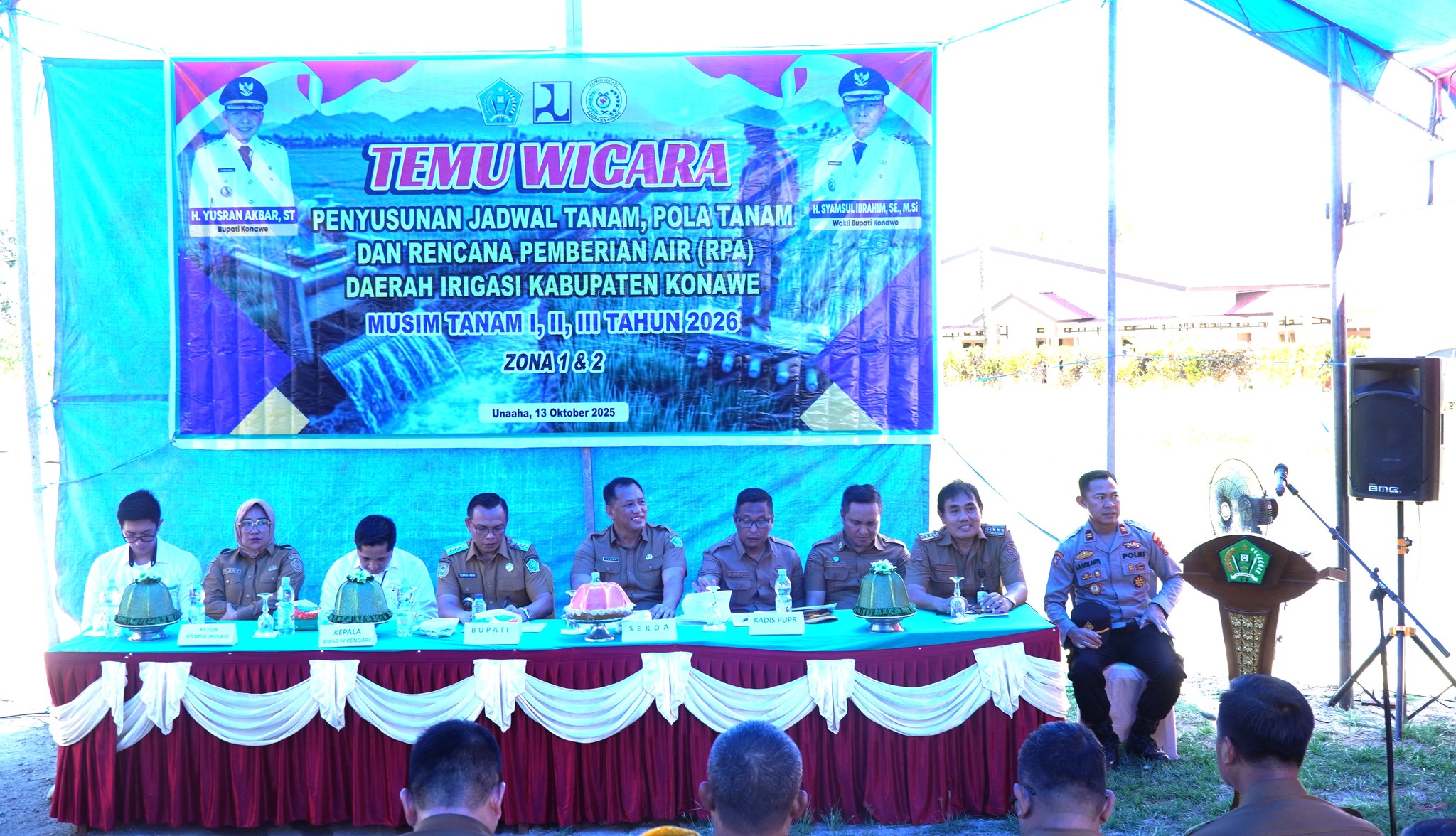 Bupati Konawe Buka Kegiatan Temu Wicara Komisi Irigasi Kabupaten Konawe