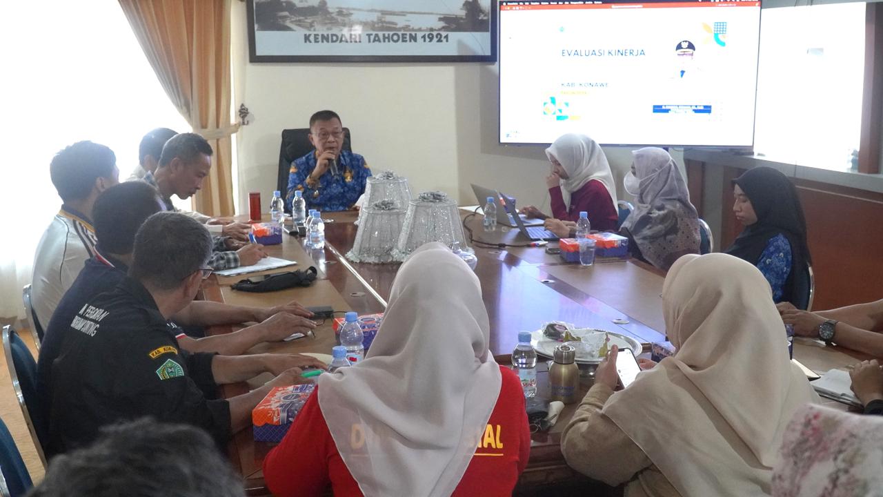 Wabup Konawe Pimpin Rapat Kesiapan Penilaian Aksi Konvergensi Stunting 2025