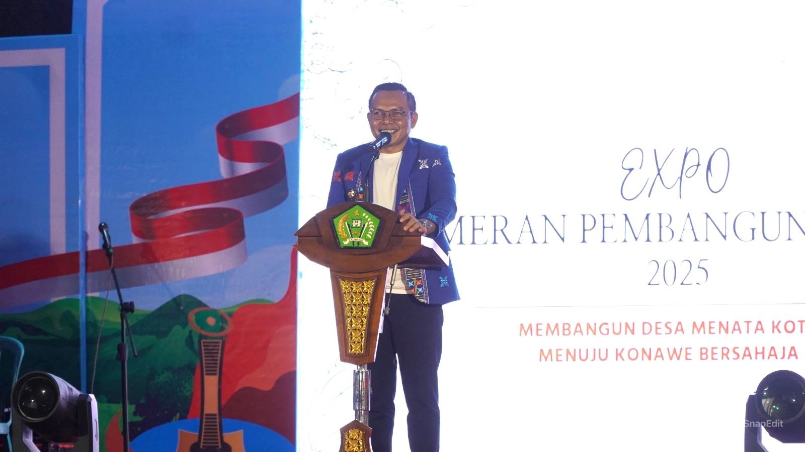 Bupati Konawe Buka Expo Inovasi Desa 2025: Wujud Kolaborasi dan Kreativitas Desa Membangun Daerah