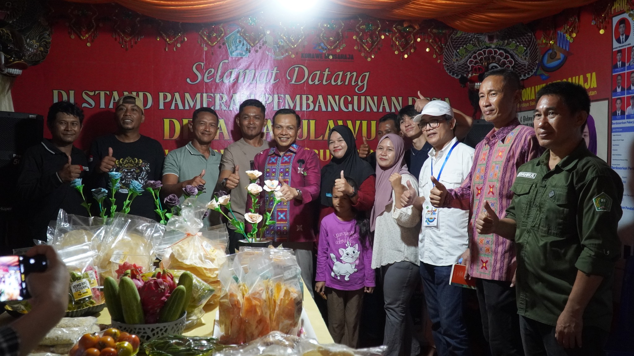 Hari ke-2: Bupati Konawe Kunjungi Stan Pameran Expo Inovasi Desa 2025