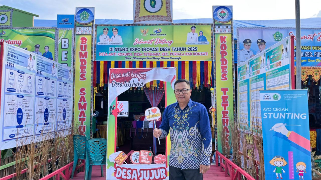 Semangat Inovasi, Desa Tetehaka Hadir di Expo 2025