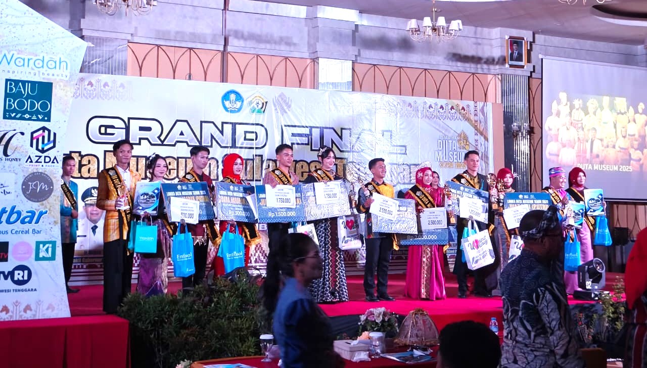 Forum Anak Daerah Binaan Dinas P3A Raih Juara 1 Duta Museum se-Sultra