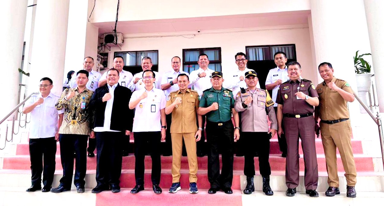  Bupati Konawe Yusran Akbar, S.T. Menerima Kunjungan kerja Dewan Pertahanan Nasional (Wantannas)