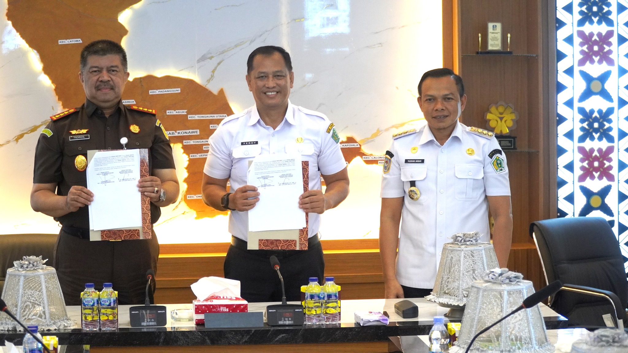 Pemkab Konawe Hibahkan Tanah untuk Pembangunan Rukbasan Kejaksaan Negeri Unaaha