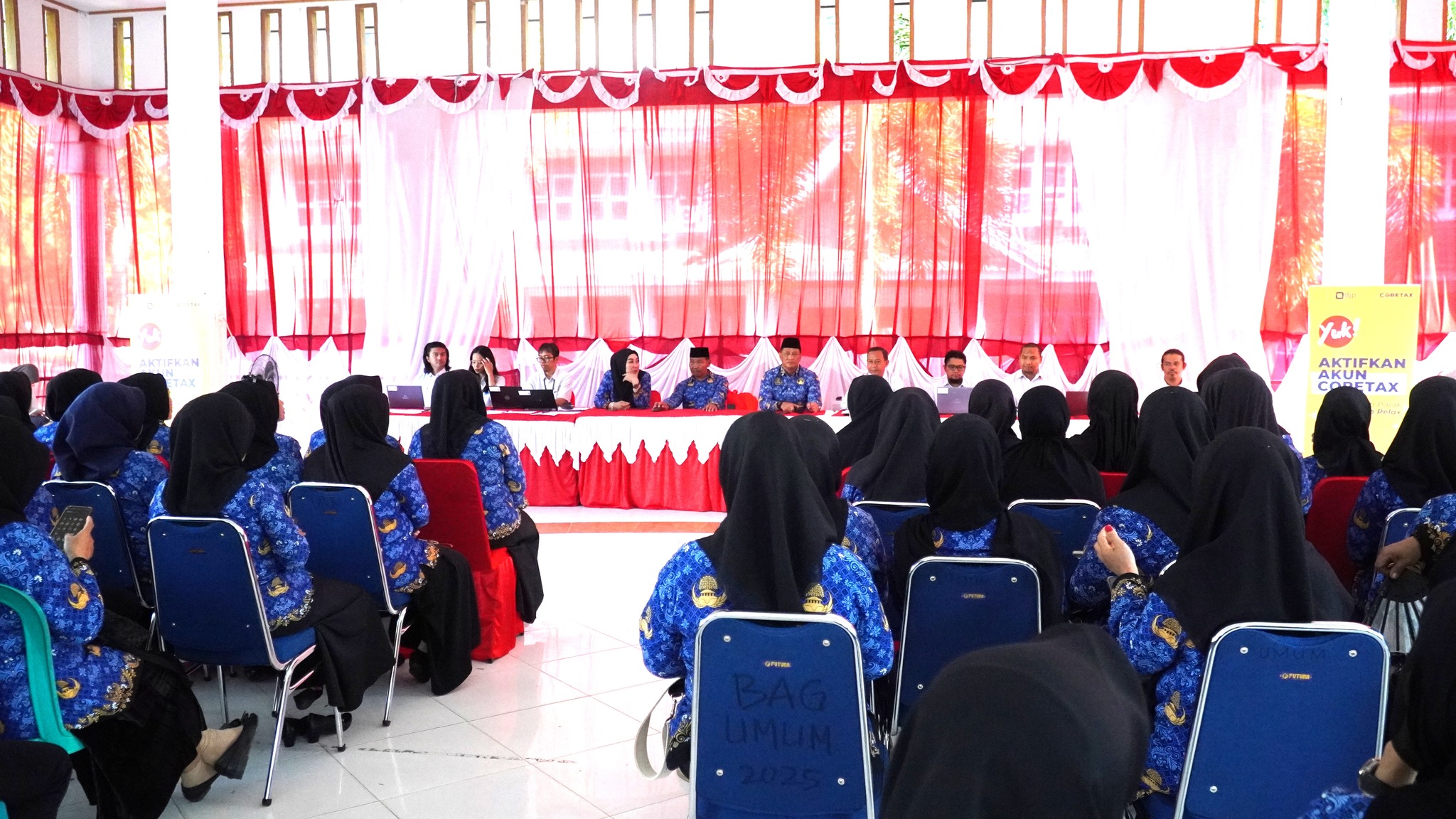 SEKDA KONAWE BUKA KEGIATAN AKTIVASI CORETAX UNTUK SPT TAHUNAN