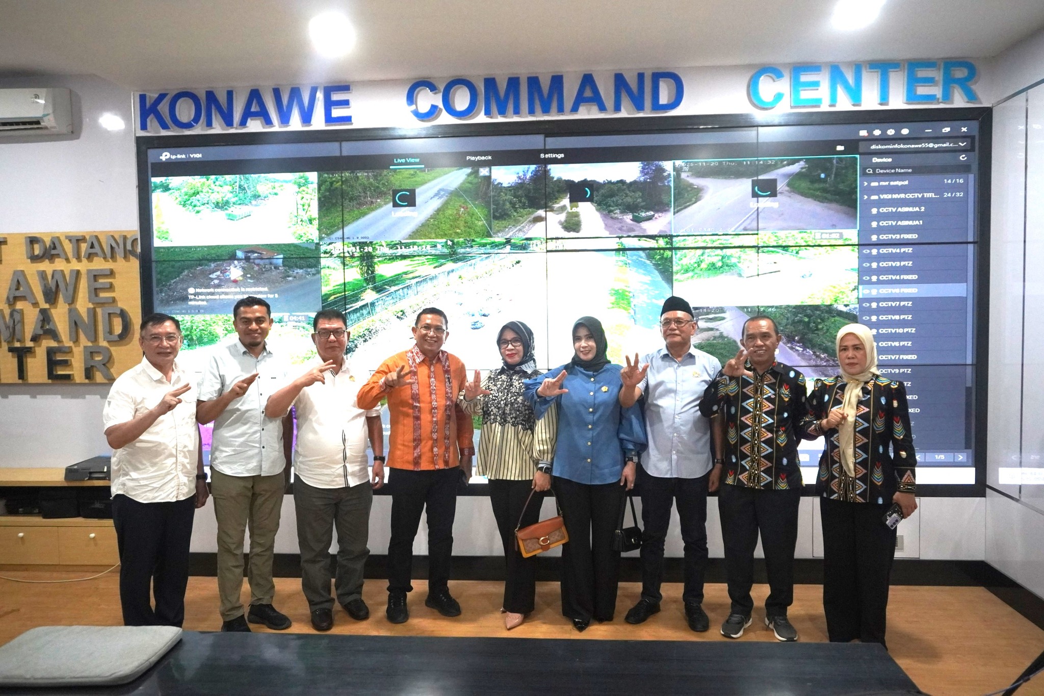 DPRD Kota Kendari Studi Banding ke Diskominfo Konawe