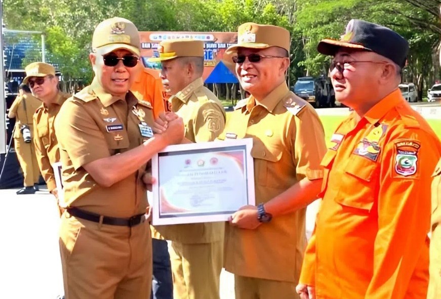 Gubernur Sultra Apresiasi Konawe Melalui Piagam Desa Tangguh Bencana