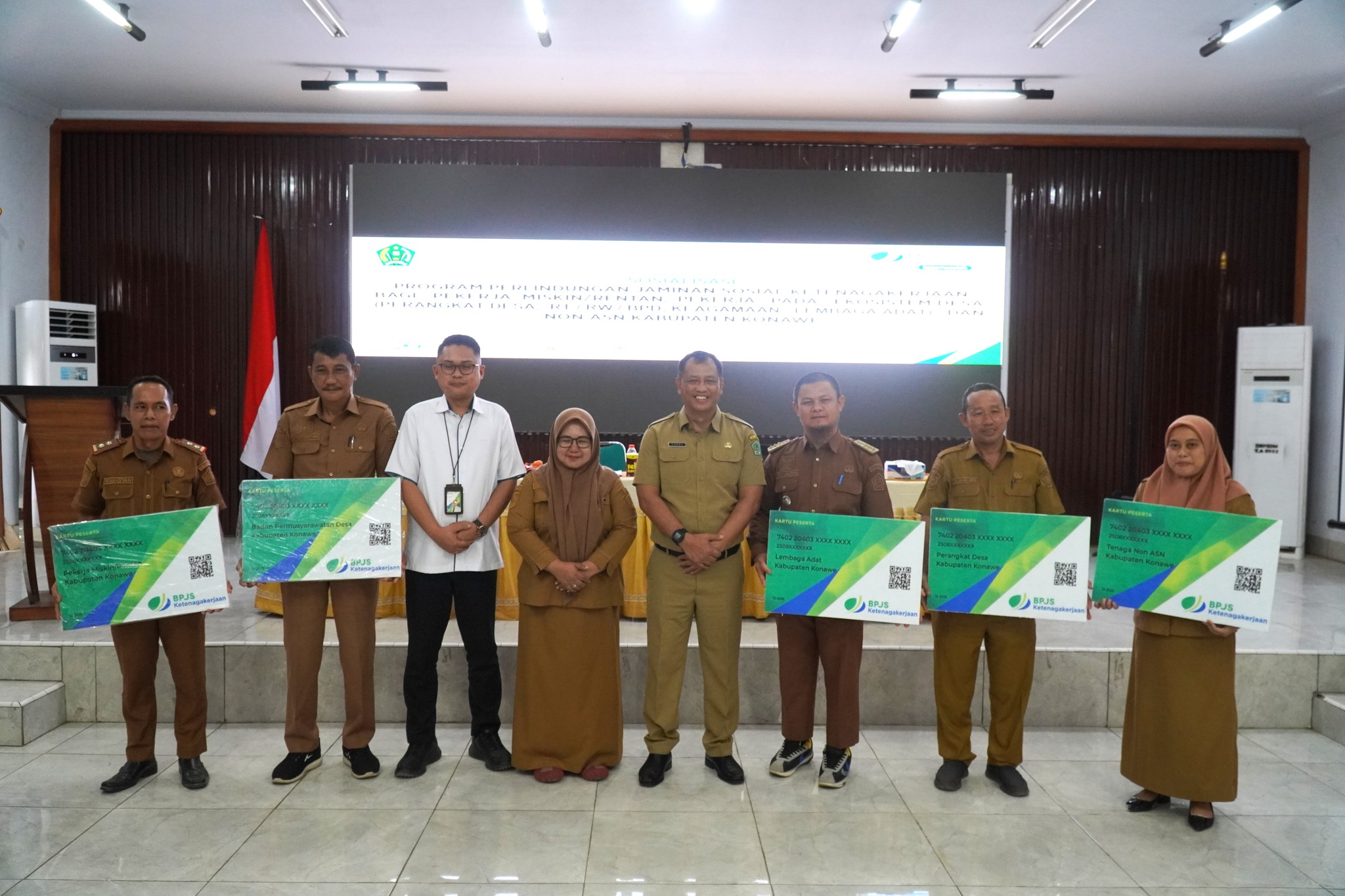 Sekda Konawe Dorong Perlindungan Jamsostek bagi Pekerja Rentan dan Non ASN