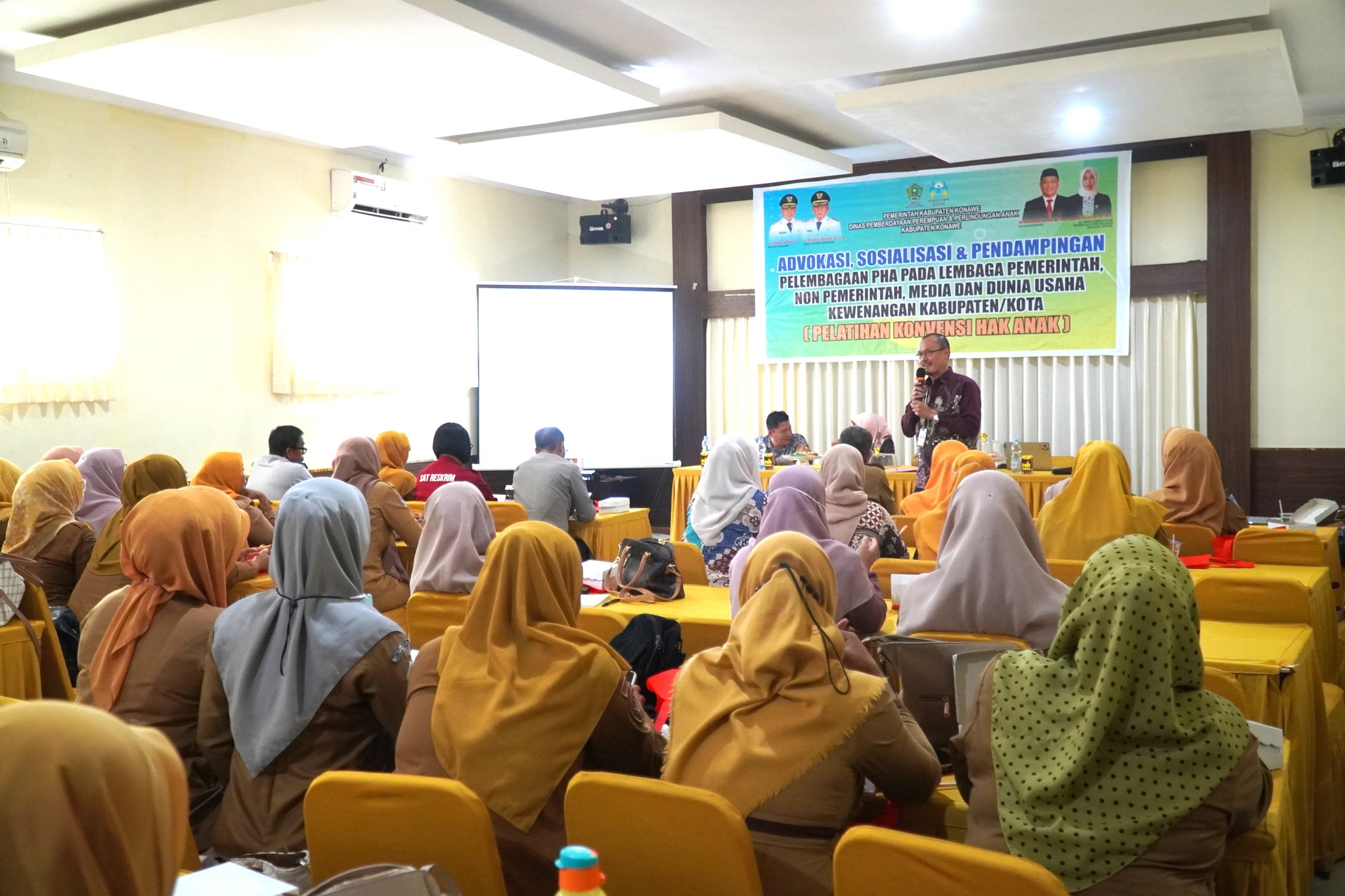 Dinas P3A Gelar Advokasi dan Sosialisasi Pelembagaan PHA