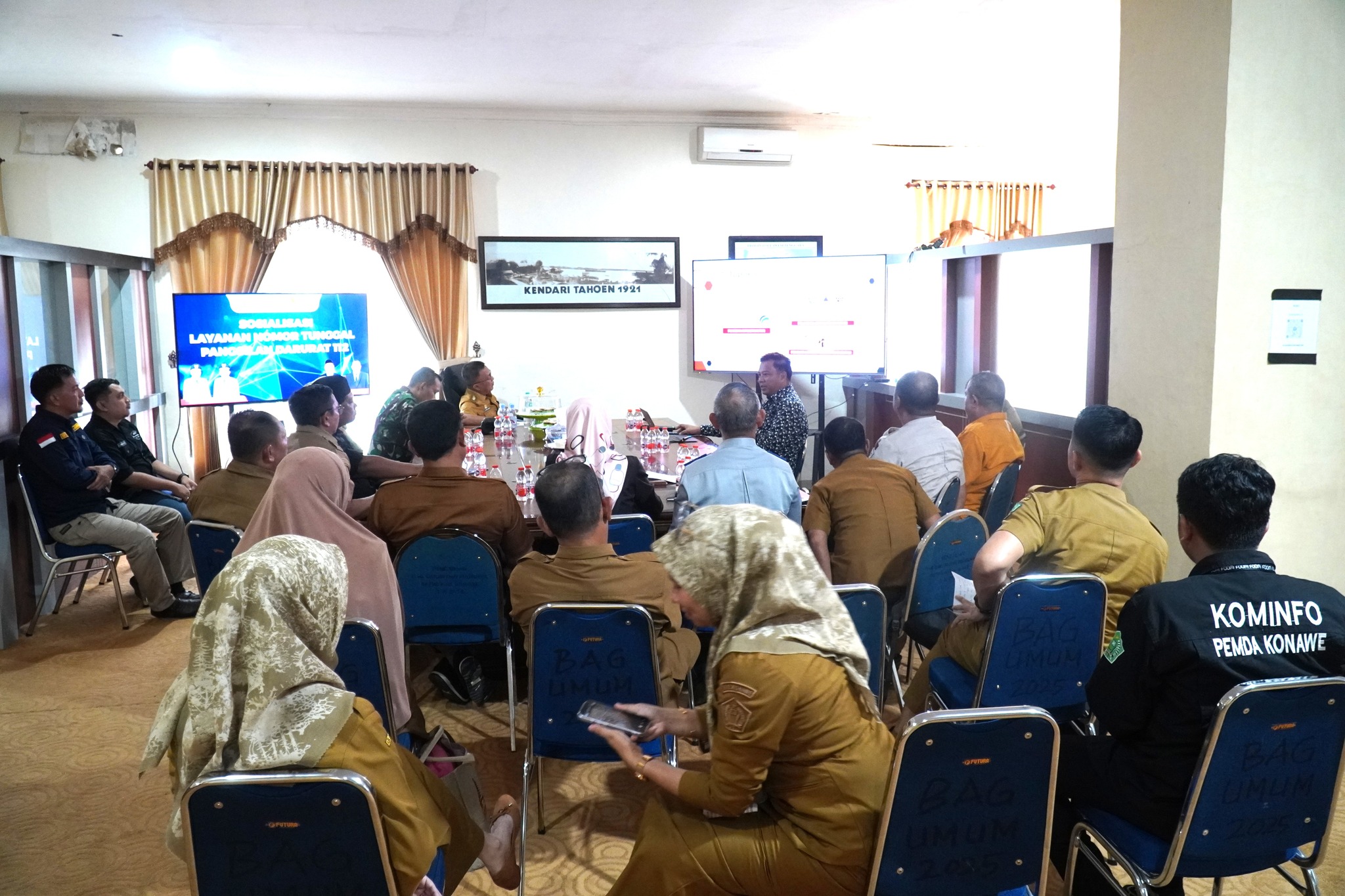 Wakil Bupati Pimpin FGD Implementasi Layanan Darurat 112