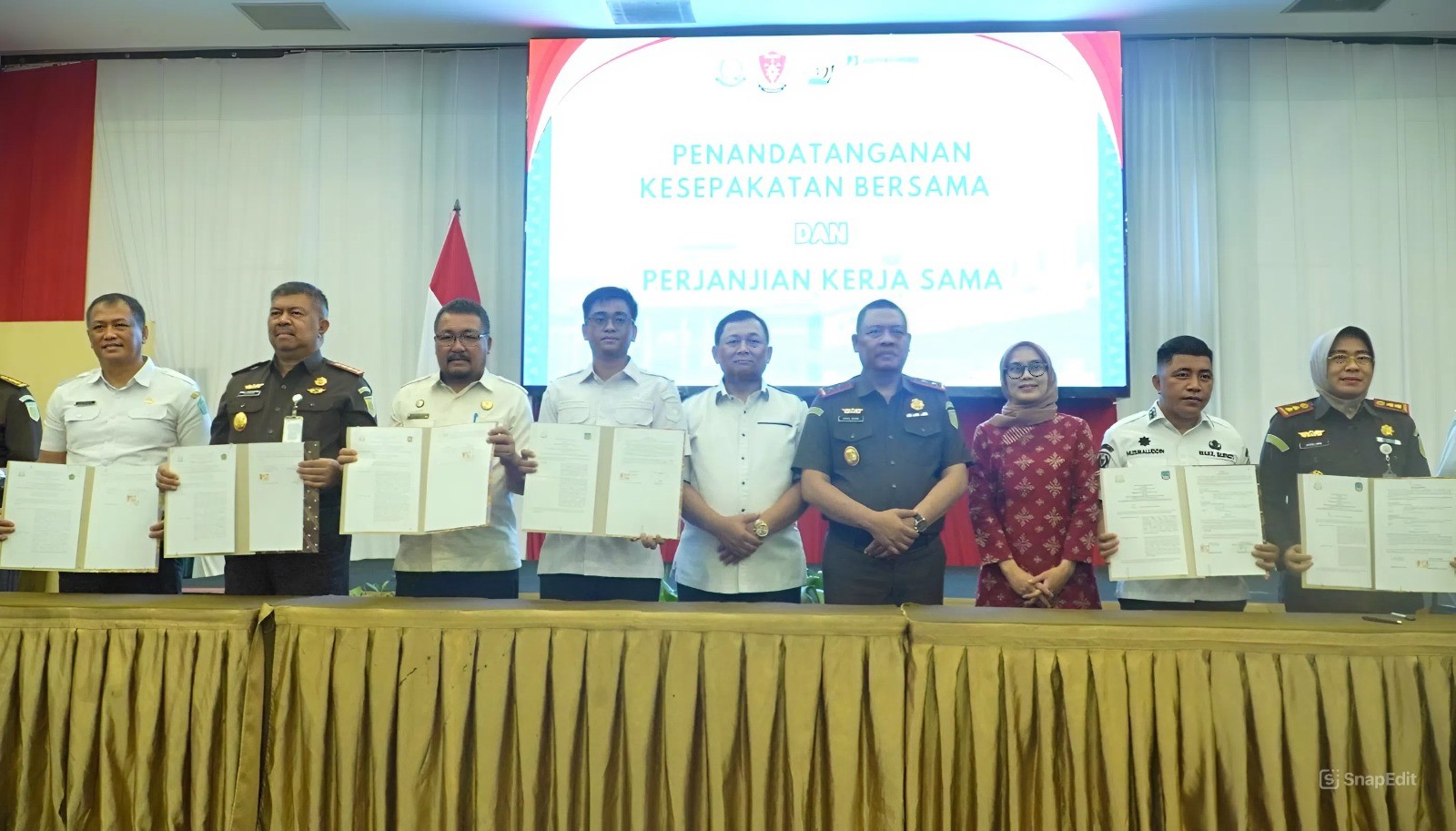 Sekda Konawe Hadiri Penandatanganan Kerja Sama