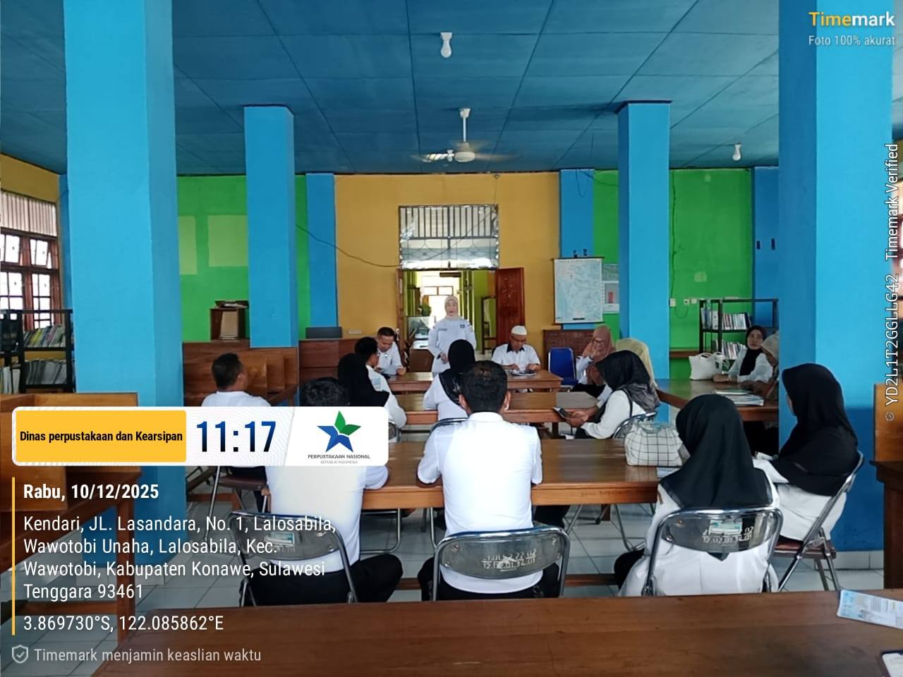 Dinas Perpus dan Kearsipan  Konawe Dukung Implementasi SIGAP melalui Kunjungan Samsat