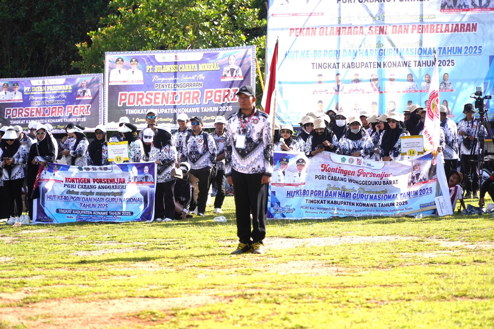 Bupati Konawe Buka Kegiatan PORSENIJAR PGRI Tingkat Kabupaten