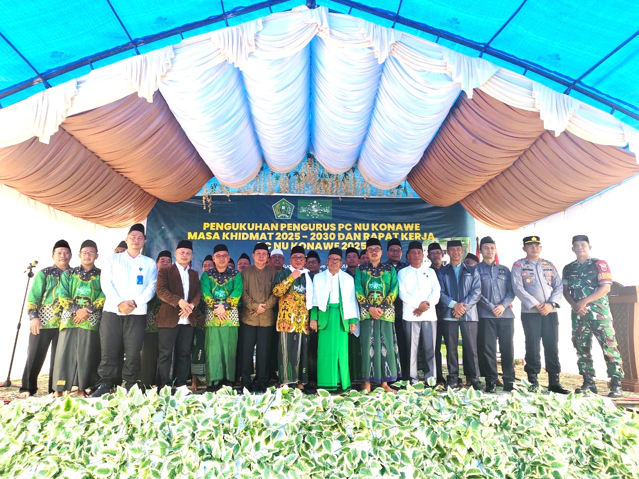 PC NU Konawe Resmi Dikukuhkan, Asisten III Wakili Bupati Konawe