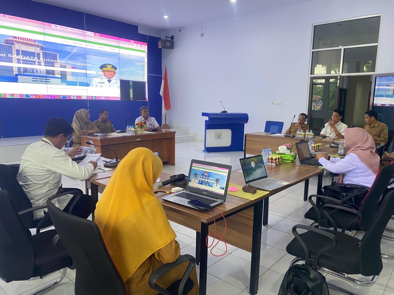 Kolaborasi Data, Diskominfo Konawe Sambangi Kominfo Provinsi