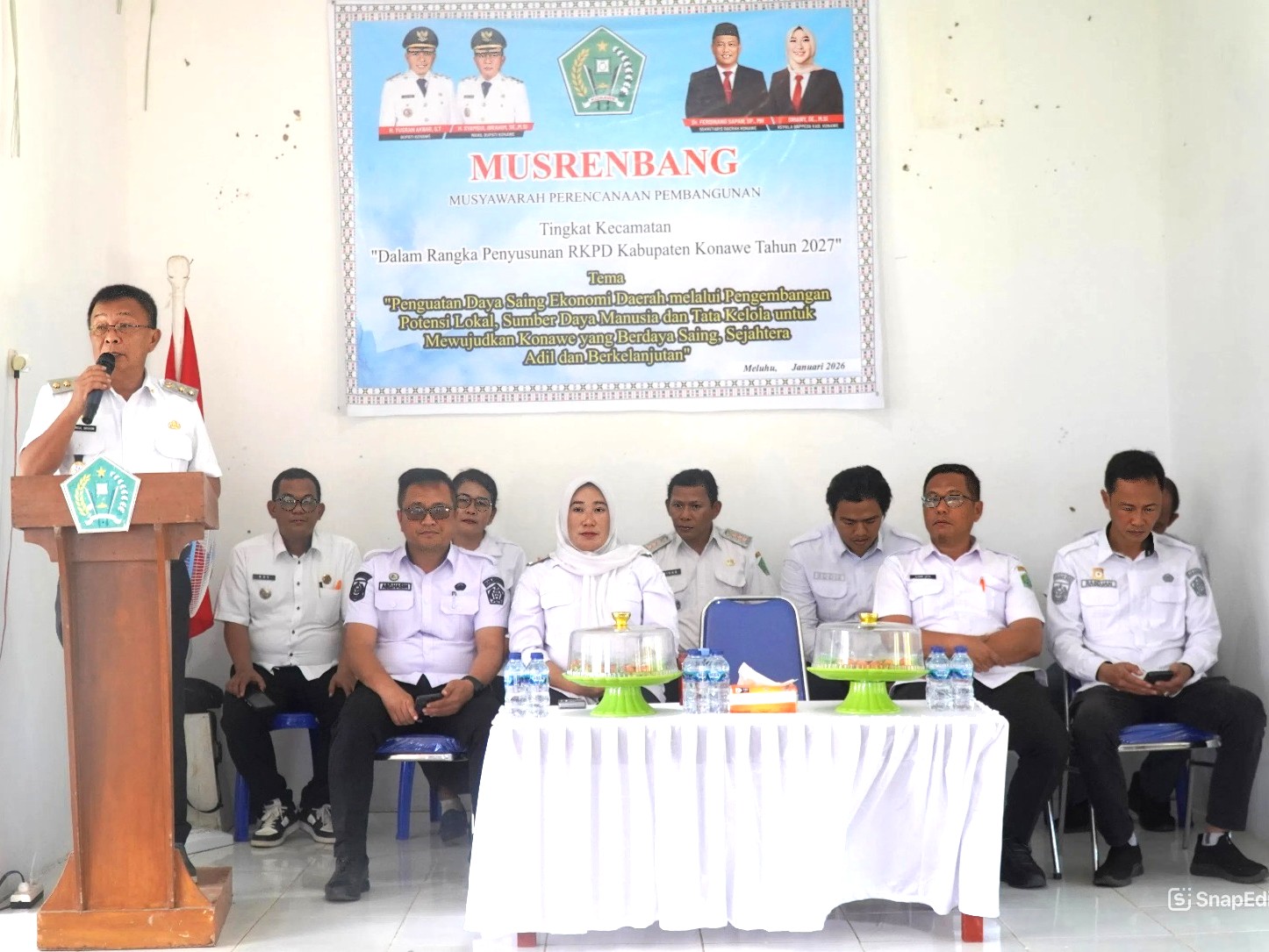 Wakil Bupati Konawe Buka Musrenbang Kecamatan, Awali Penyusunan RKPD 2027