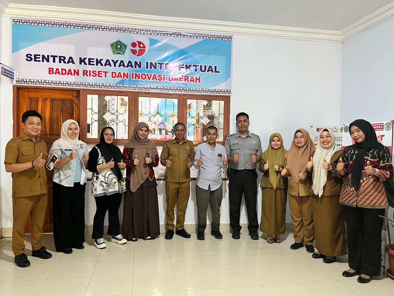 Kunjungan Kantor Wilayah (Kanwil) Kementerian Hukum (Kemenkum) Provinsi Sulawesi Tenggara (Sultra) di Kabupaten Konawe