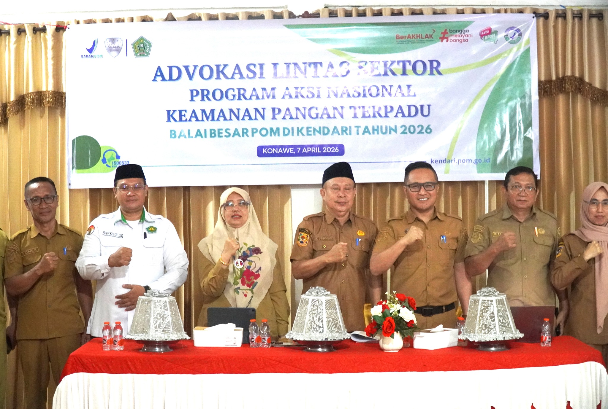 Sinergi Ketahanan Pangan, Asisten III Konawe Hadiri Advokasi Lintas Sektor