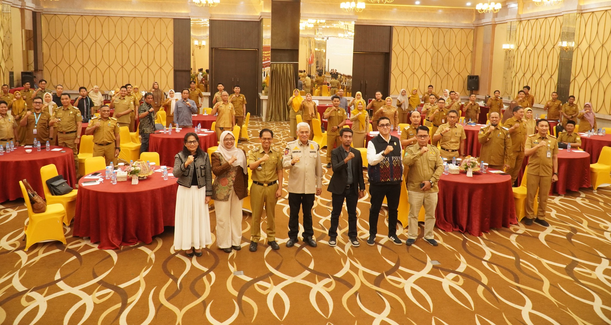 Diskominfo Kabupaten Konawe Hadiri Rapat Sinergitas Bersama Komisi Informasi dan PPID se-Sultra