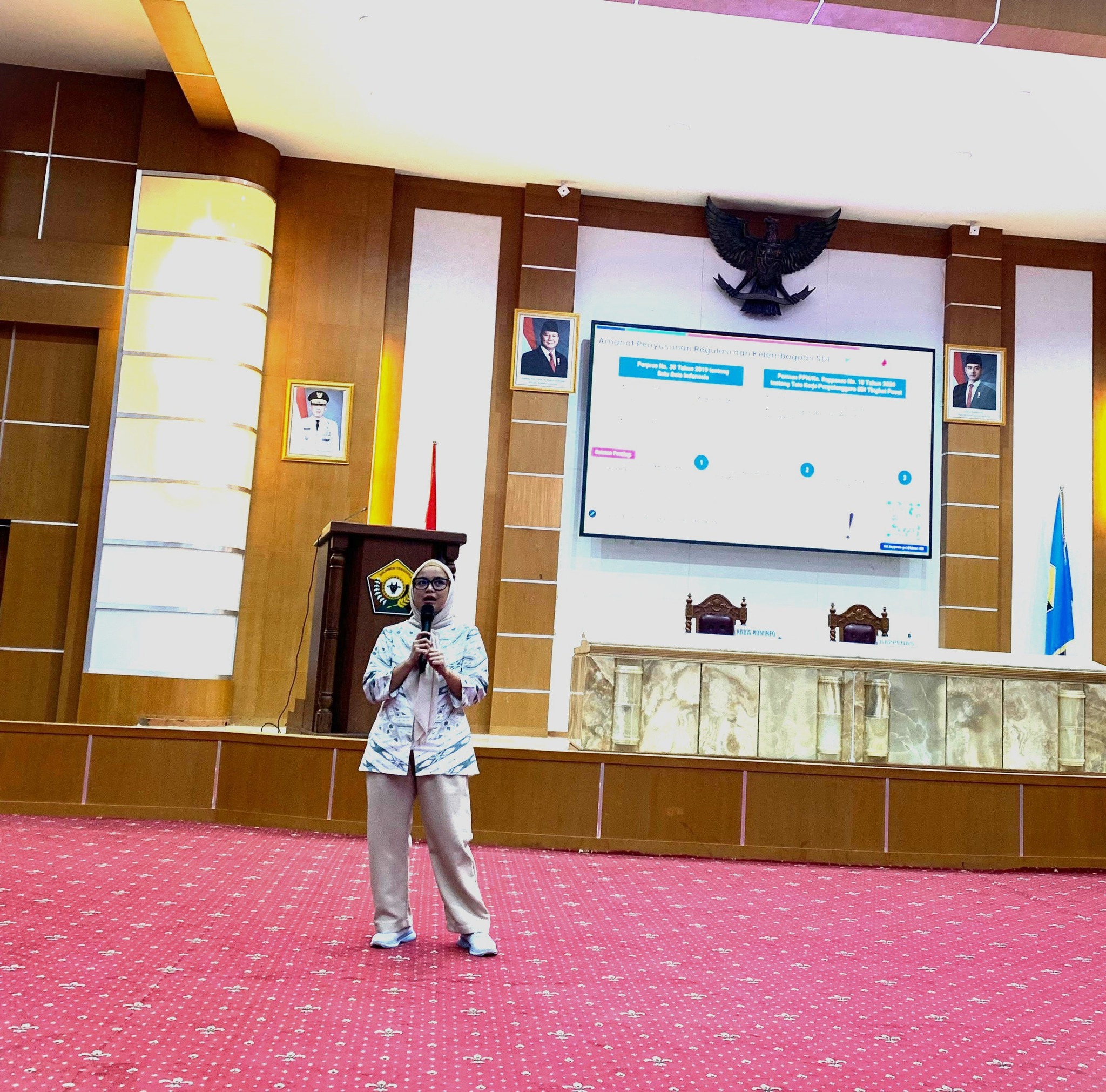 Bappeda Bersama Diskominfo Kabupaten Konawe Hadiri Pembinaan Penguatan Penyelenggaraan Satu Data Indonesia Wilayah Sulawesi