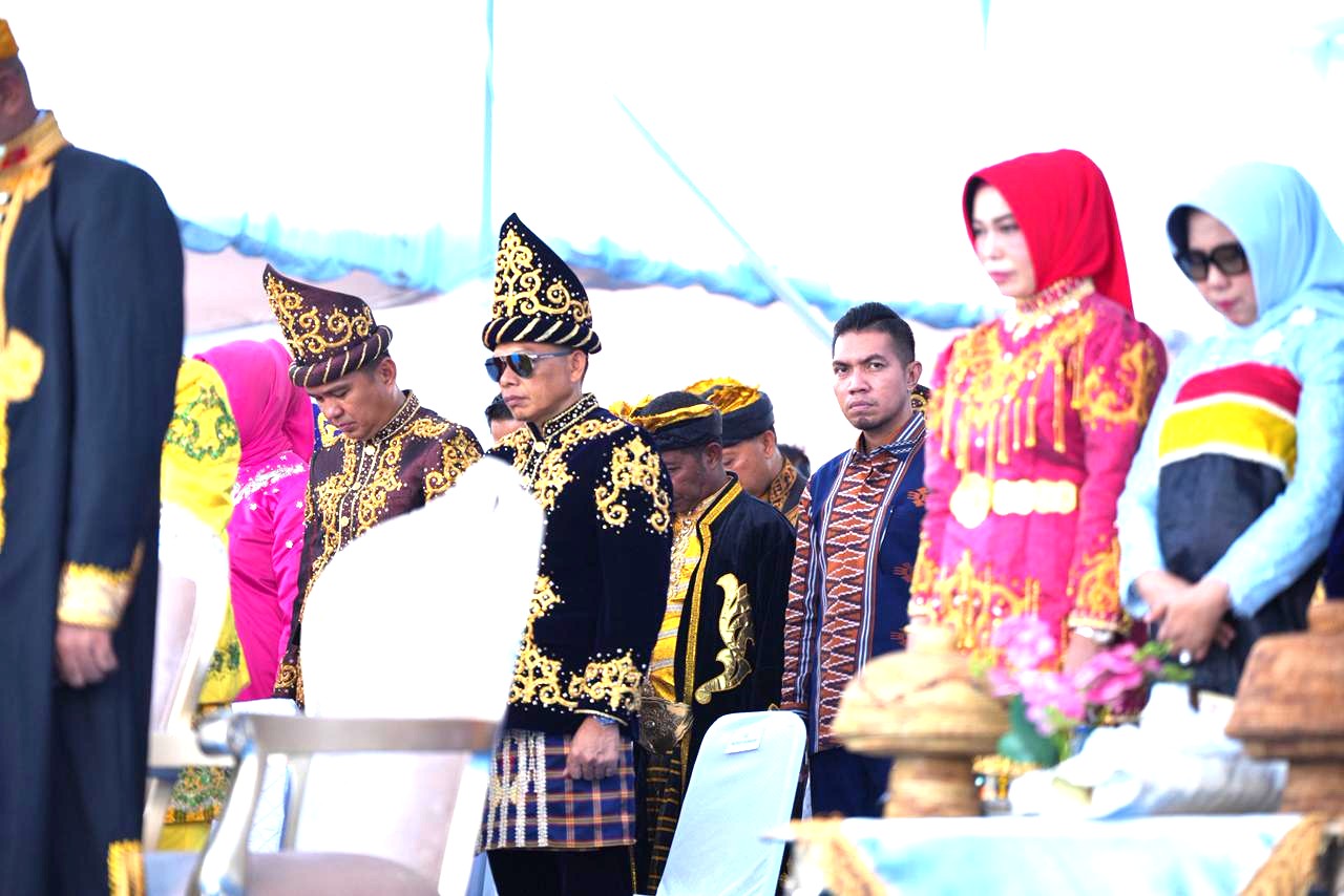 Bupati Konawe Turut Hadiri Upacara HUT ke-62 Provinsi Sulawesi Tenggara