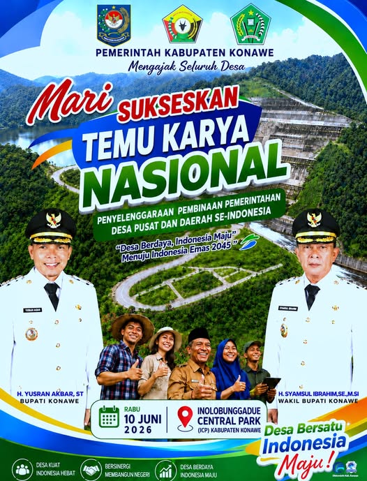 Dari Konawe untuk Indonesia: Temu Karya Nasional Desa 2026