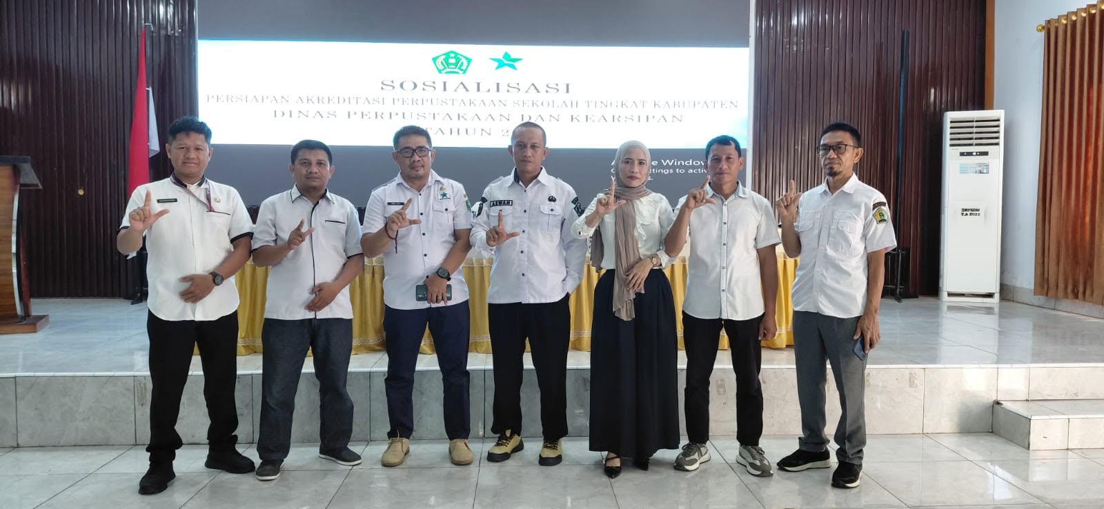 Persiapkan Akreditasi 2026, Dinas Perpustakaan dan kearsipan  Konawe Gelar Sosialisasi