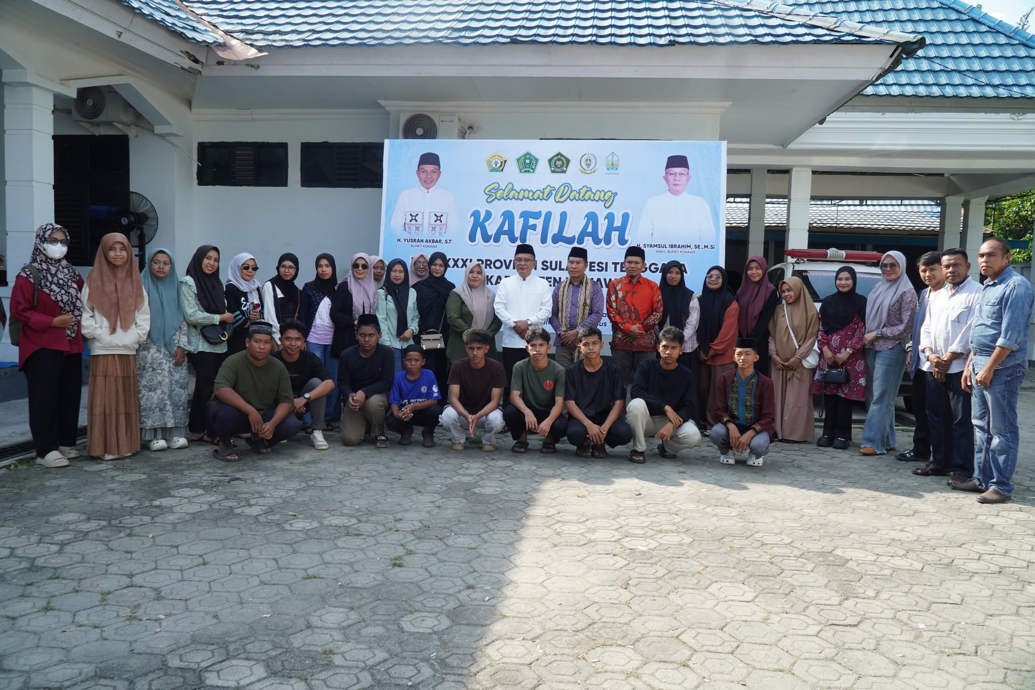 Kontingen Kedua Tiba di Konawe, Kafilah Buton Utara Siap Harumkan Nama Daerah di MTQ XXXI